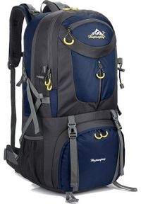 Plecak turystyczny RG Camp Plecak turystyczny trekkingowy na wycieczki w góry Everest 50L granatowy. Kolor: niebieski