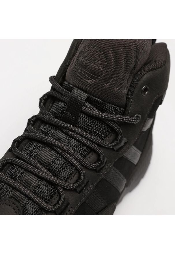 Sneakersy męskie Timberland Euro Trekker MID LACE UP SNEAKER JET BLACK. Kolor: czarny