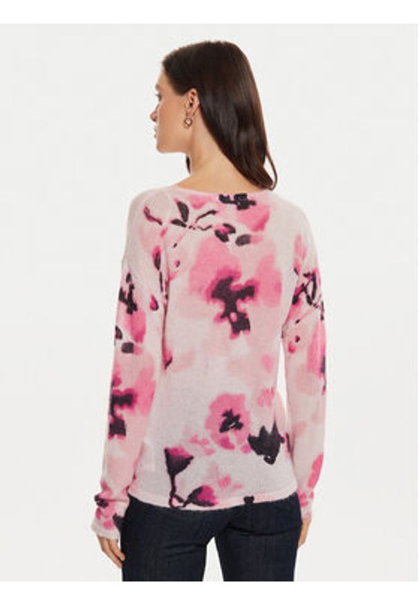 Tatuum Sweter Solo T2416.090B Różowy Regular Fit. Kolor: różowy. Materiał: syntetyk