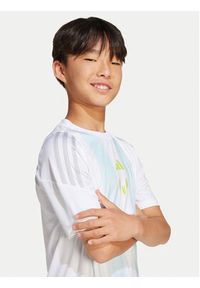 Adidas - adidas T-Shirt Messi Training JI5460 Biały Regular Fit. Kolor: biały. Materiał: syntetyk #5