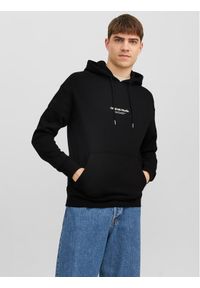 Jack & Jones Bluza Vesterbro 12241687 Czarny Relaxed Fit. Kolor: czarny. Materiał: syntetyk, bawełna