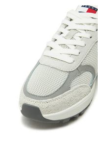 Tommy Jeans Sneakersy Tjw Tech Runner EN0EN02705 Szary. Kolor: szary. Materiał: skóra, zamsz
