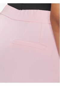Kontatto Spodnie materiałowe CO901 Różowy Slim Fit. Kolor: różowy. Materiał: syntetyk #5