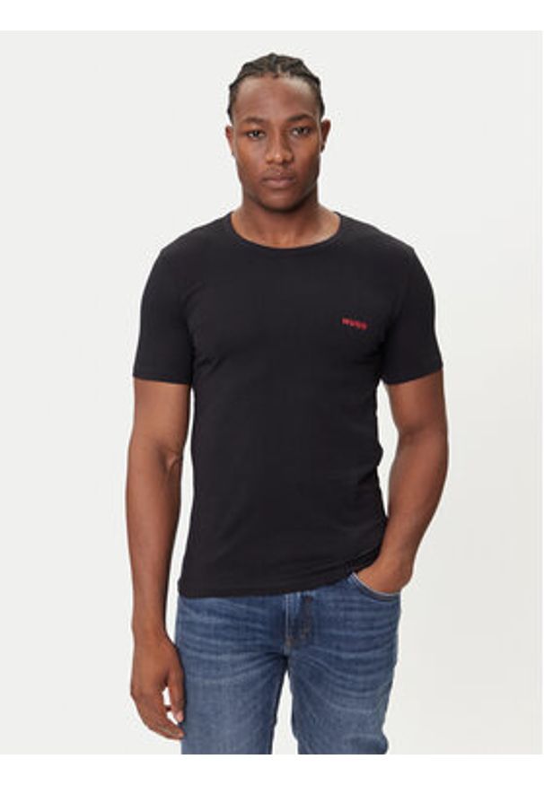 Hugo - HUGO Komplet t-shirtów 50532811 Kolorowy Regular Fit. Materiał: bawełna. Wzór: kolorowy