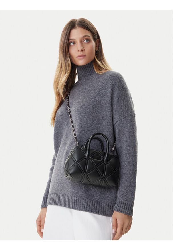 Emporio Armani Torebka EW002955 AF19662 UC001 Czarny. Kolor: czarny. Materiał: skórzane