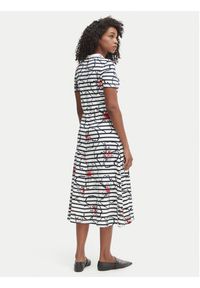TOMMY HILFIGER - Tommy Hilfiger Sukienka codzienna WW0WW50825 Kolorowy Regular Fit. Okazja: na co dzień. Materiał: bawełna. Wzór: kolorowy. Typ sukienki: proste. Styl: casual #2