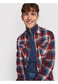 Jack & Jones Sweter Emil 12189339 Granatowy Regular Fit. Kolor: niebieski. Materiał: bawełna #2