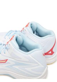 Mizuno Buty halowe Thunder Blade Z Mid V1GC2375 Biały. Kolor: biały. Materiał: skóra