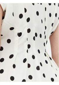 Vero Moda Sukienka letnia Elisa 10348019 Biały Regular Fit. Kolor: biały. Materiał: wiskoza. Sezon: lato #2