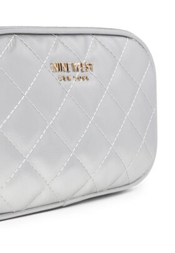 Nine West Torebka LILLA2 Srebrny. Kolor: srebrny