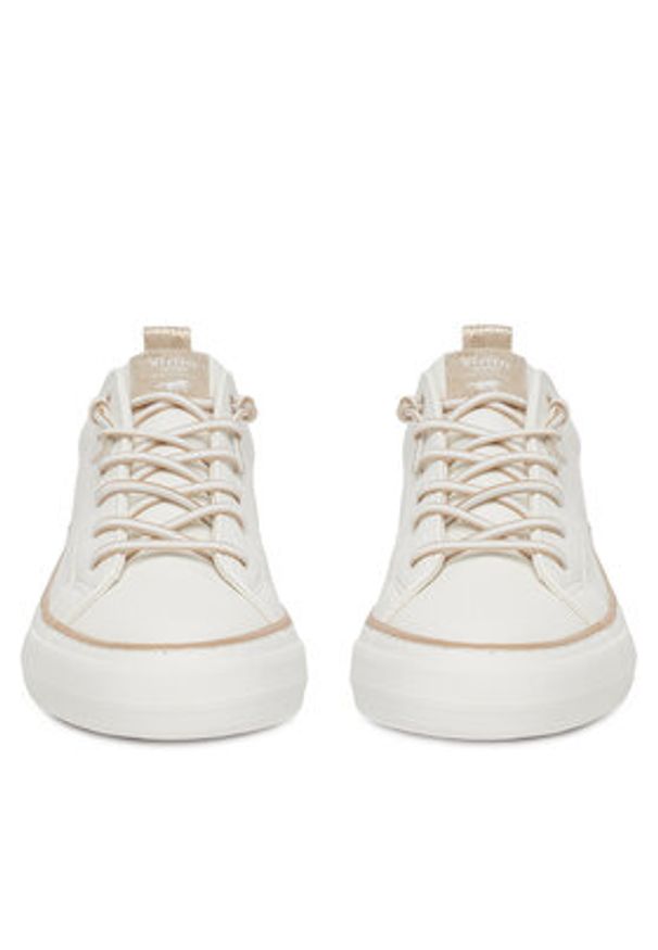 Mustang Sneakersy 1272-311 Biały. Kolor: biały. Materiał: skóra