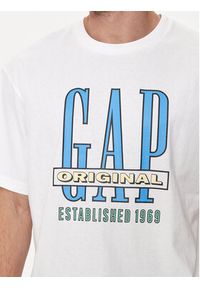 GAP - Gap T-Shirt 664006-01 Biały Regular Fit. Kolor: biały. Materiał: bawełna #5