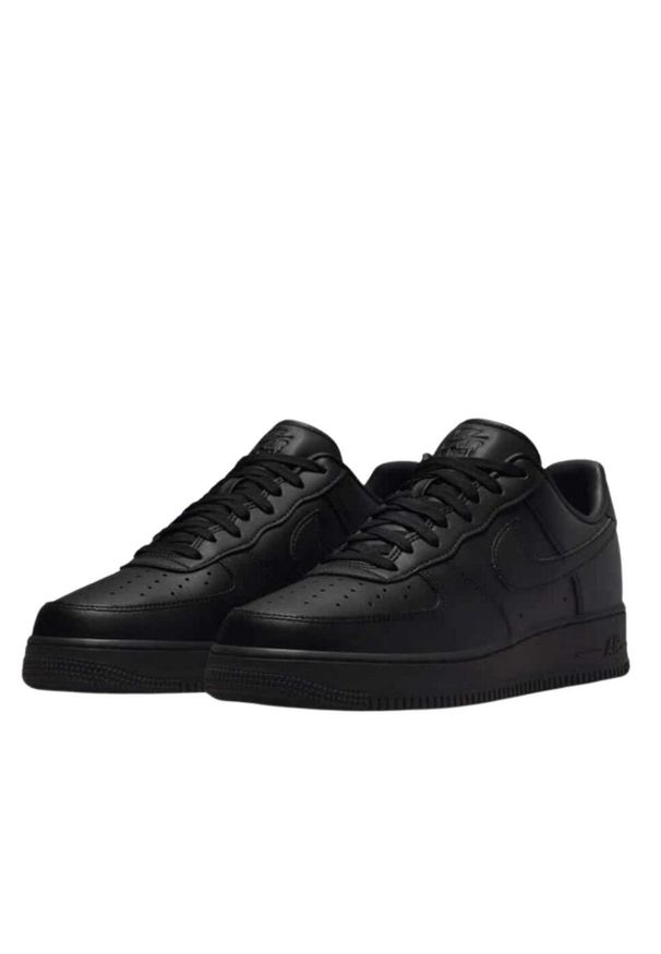 Nike - Buty do chodzenia dla dorosłych Air Force 1 Low '07 Fresh Black. Kolor: czarny. Materiał: guma, syntetyk, materiał. Model: Nike Air Force. Sport: turystyka piesza