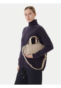 Calvin Klein Torebka LV04F3291G Beżowy. Kolor: beżowy. Materiał: skórzane #1