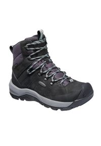 keen - Buty trekkingowe damskie Keen Revel IV Mid Polar. Kolor: czarny. Materiał: polar