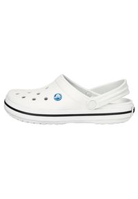 Buty do chodzenia damskie Crocs Crocband Clogs. Kolor: biały, niebieski, wielokolorowy, czarny. Materiał: materiał, syntetyk #1