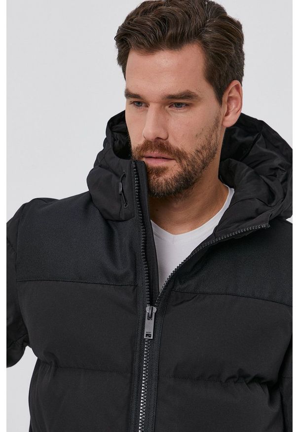 DKNY - Dkny - Kurtka. Okazja: na co dzień. Kolor: czarny. Materiał: puch. Styl: casual