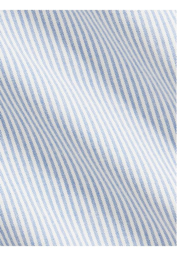 Polo Ralph Lauren Koszula 710792041004 Błękitny Custom Fit. Typ kołnierza: polo. Kolor: niebieski. Materiał: bawełna
