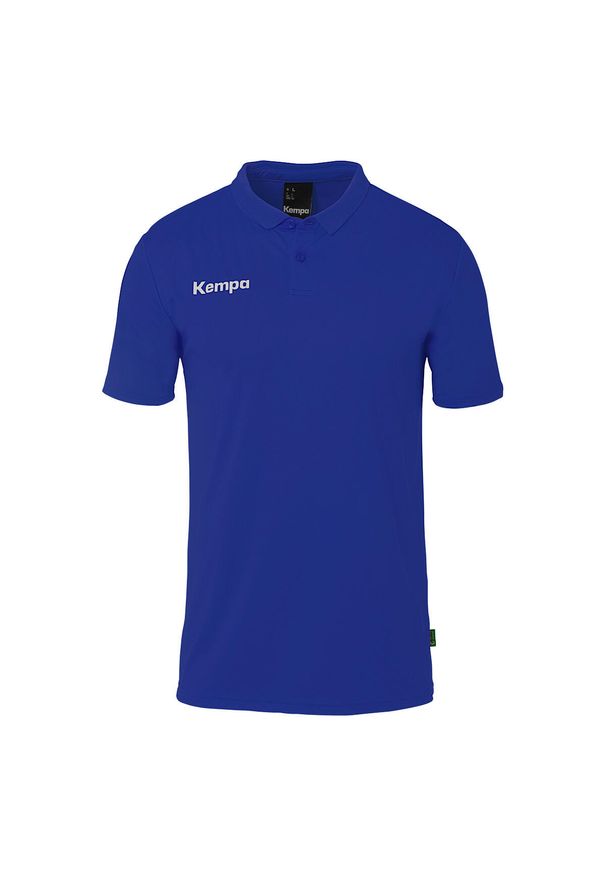 KEMPA - Koszulka polo dla dzieci Kempa Poly. Typ kołnierza: polo. Kolor: niebieski, czarny, wielokolorowy. Sport: piłka nożna