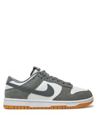 Nike Sneakersy Dunk Low FV0389 100 Szary. Kolor: szary. Materiał: skóra