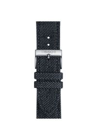 W.KRUK Tissot niebieski pasek materiałowy 22 mm. Kolor: niebieski. Materiał: materiał. Styl: klasyczny, sportowy #1