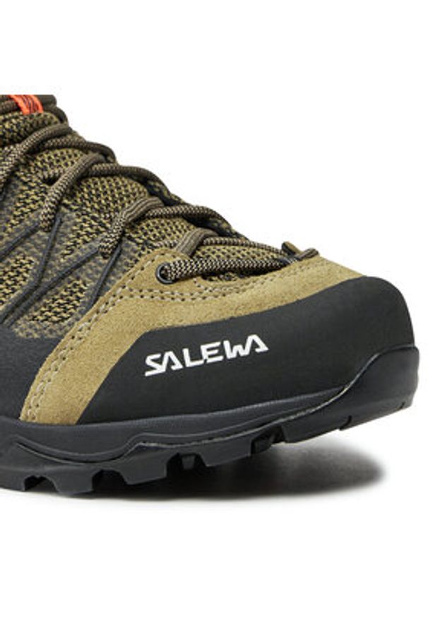 Salewa Trekkingi Ws Mtn Trainer Lite Mid Gtx GORE-TEX 61360 Brązowy. Kolor: brązowy. Materiał: zamsz, skóra