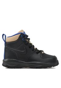 Nike Sneakersy Manoa Ltr (Ps) BQ5373 003 Czarny. Kolor: czarny. Materiał: skóra