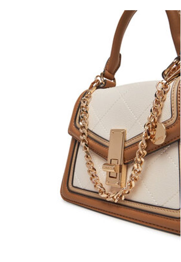 Aldo Torebka Emaline 13934954 Écru. Materiał: skórzane