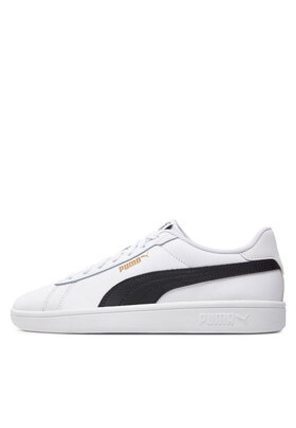 Puma Sneakersy Smash 3.0 390987-11 Biały. Kolor: biały. Materiał: skóra