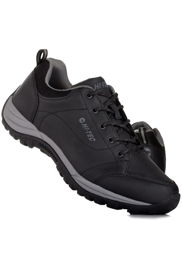 Hi-tec - Buty męskie trekkingowe Hi-Tec CANORI LOW. Kolor: wielokolorowy, szary, czarny