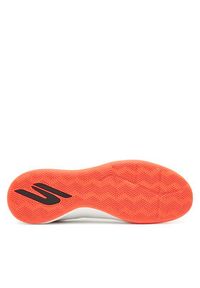 skechers - Skechers Buty do piłki nożnej Club Ic 252136 WTQP Biały. Kolor: biały. Materiał: skóra