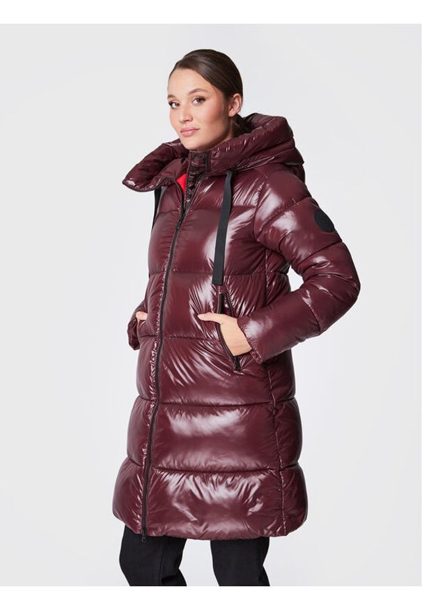 Save The Duck Kurtka zimowa D45510W LUCK15 Bordowy Regular Fit. Kolor: czerwony. Materiał: syntetyk. Sezon: zima
