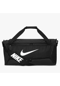 Nike - Torba Sportowa Podróżna Brasilia Training Duffel Bag 9.5 Duża. Kolor: czarny. Materiał: syntetyk, materiał #1