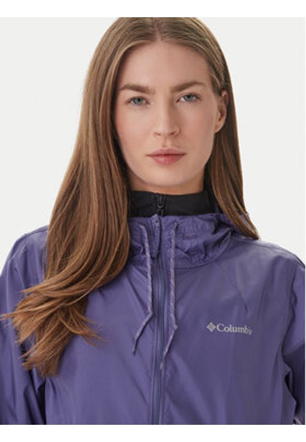 columbia - Columbia Wiatrówka Flash Forward™ II 2116531 Fioletowy Regular Fit. Kolor: fioletowy. Materiał: syntetyk