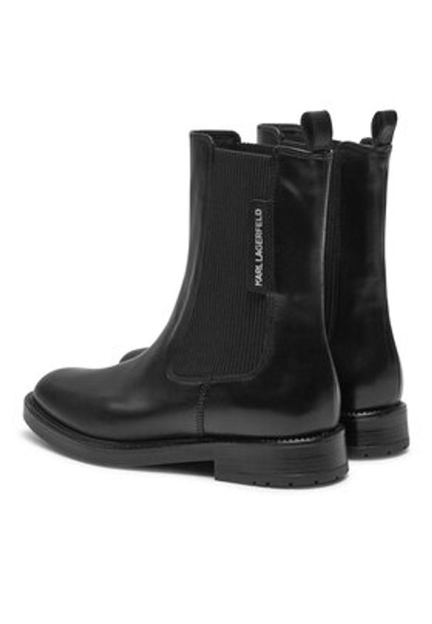 Karl Lagerfeld - KARL LAGERFELD Sztyblety KL41460 Czarny. Kolor: czarny. Materiał: skóra