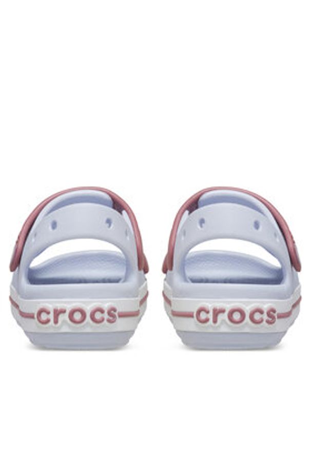 Crocs Sandały Crocband Cruiser Sandal Kids 209423 Błękitny. Kolor: niebieski