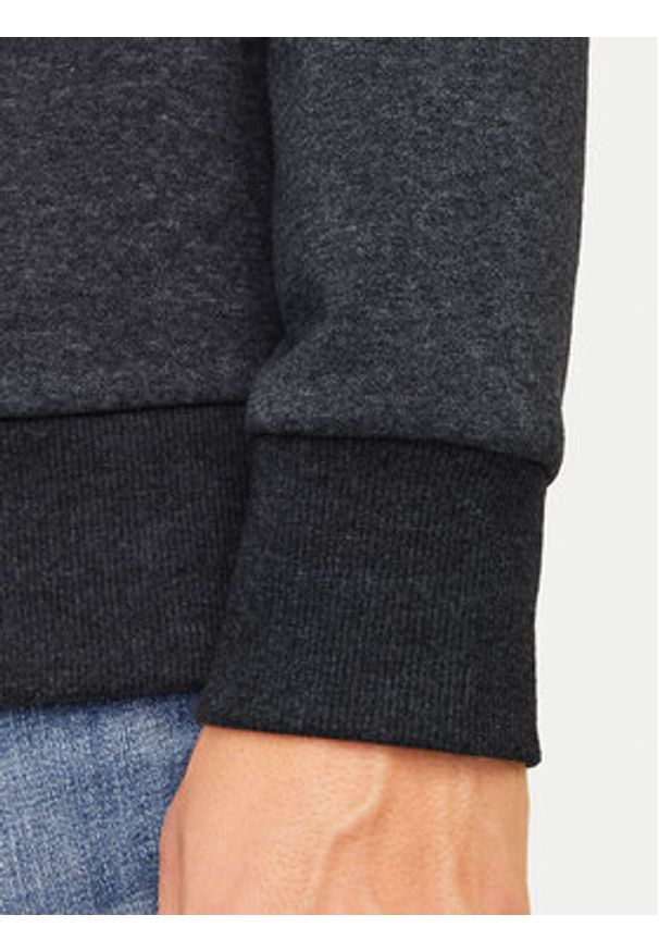Jack & Jones - Jack&Jones Bluza Alvis 12256848 Czarny Standard Fit. Kolor: czarny. Materiał: bawełna