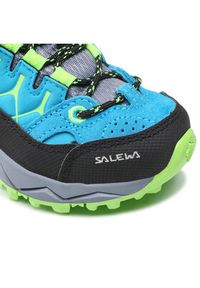 Salewa Trekkingi Jr Alp Trainer Mid Gtx GORE-TEX 8375 Niebieski. Kolor: niebieski. Materiał: skóra #4