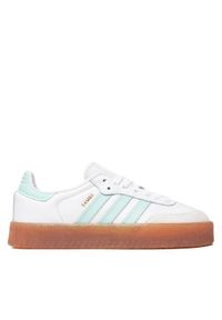 Adidas - adidas Sneakersy Sambae JQ1314 Biały. Kolor: biały. Materiał: skóra