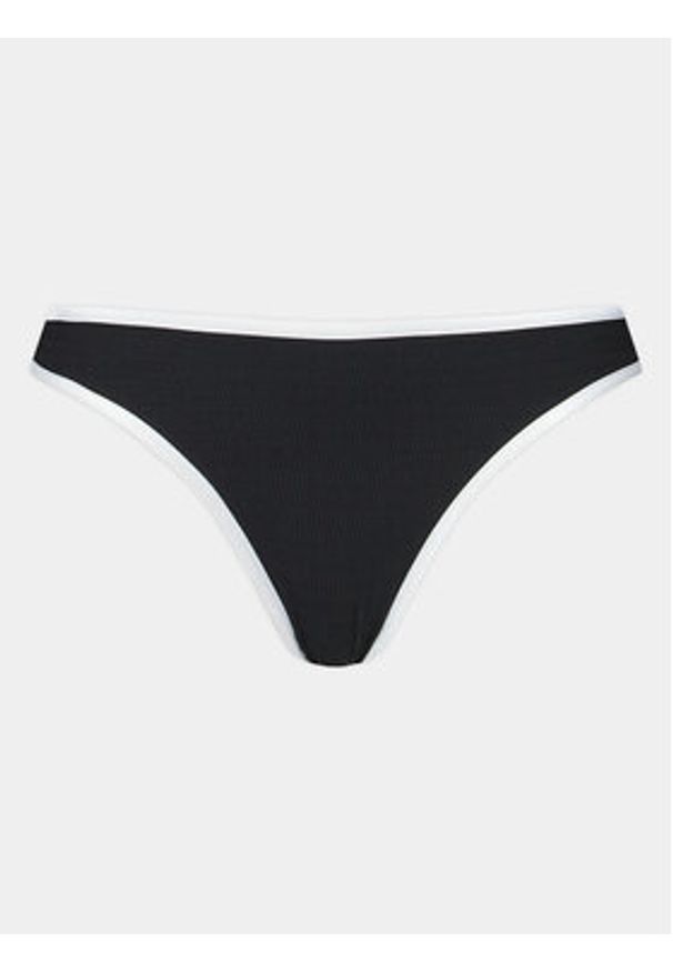 Seafolly Dół od bikini 40316-072 Czarny. Kolor: czarny. Materiał: syntetyk
