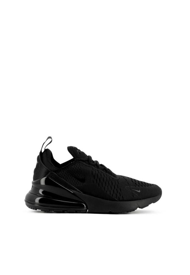 Buty do chodzenia damskie Nike W Air Max 270. Zapięcie: sznurówki. Kolor: czarny. Materiał: materiał, syntetyk, tkanina. Szerokość cholewki: normalna. Model: Nike Air Max. Sport: turystyka piesza