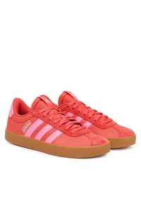 Adidas - adidas Sneakersy VL Court 3.0 JS2056 Czerwony. Kolor: czerwony. Materiał: materiał #2