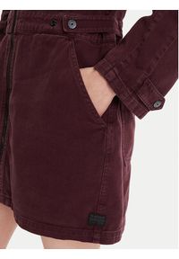 G-Star RAW - G-Star Raw Sukienka jeansowa Moto D27009-E078 Fioletowy Relaxed Fit. Kolor: fioletowy. Materiał: bawełna #4