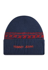 Czapka Tommy Jeans. Kolor: niebieski #1