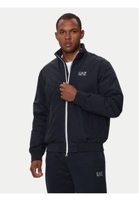 EA7 Emporio Armani Kurtka bomber 8NPB20 PNFZZ 0562 Granatowy Regular Fit. Kolor: niebieski. Materiał: syntetyk