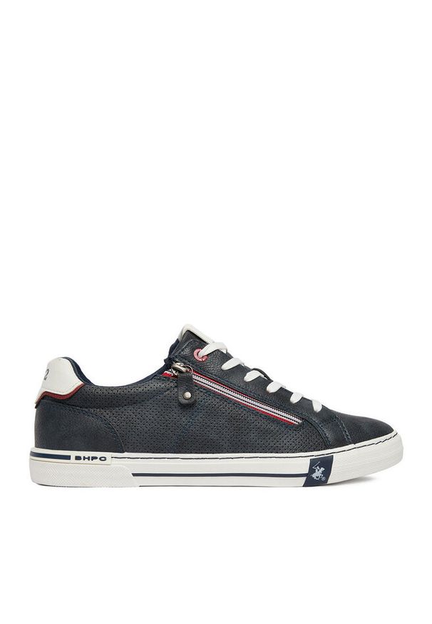 Sneakersy Beverly Hills Polo Club. Kolor: niebieski