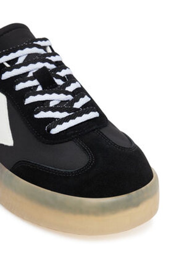 Aldo Sneakersy Retrostep 14002058 Czarny. Kolor: czarny. Materiał: zamsz, skóra