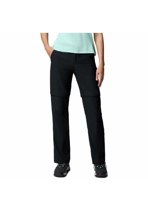 columbia - Spodnie z odpinanymi nogawkami damskie Columbia Leslie Falls Convertible Pant. Kolor: czarny