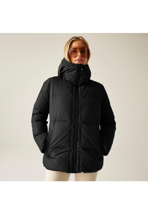 DARE 2B - Kurtka damska zimowa ocieplana Milleu Dare 2b. Kolor: czarny. Materiał: tkanina, puch. Sezon: zima. Sport: turystyka piesza