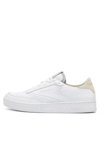 Reebok Sneakersy Club C Clean GW5107 Biały. Kolor: biały. Materiał: skóra. Model: Reebok Club #5